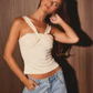 Le Lis -  Lace Trim Twist Front Double|3675