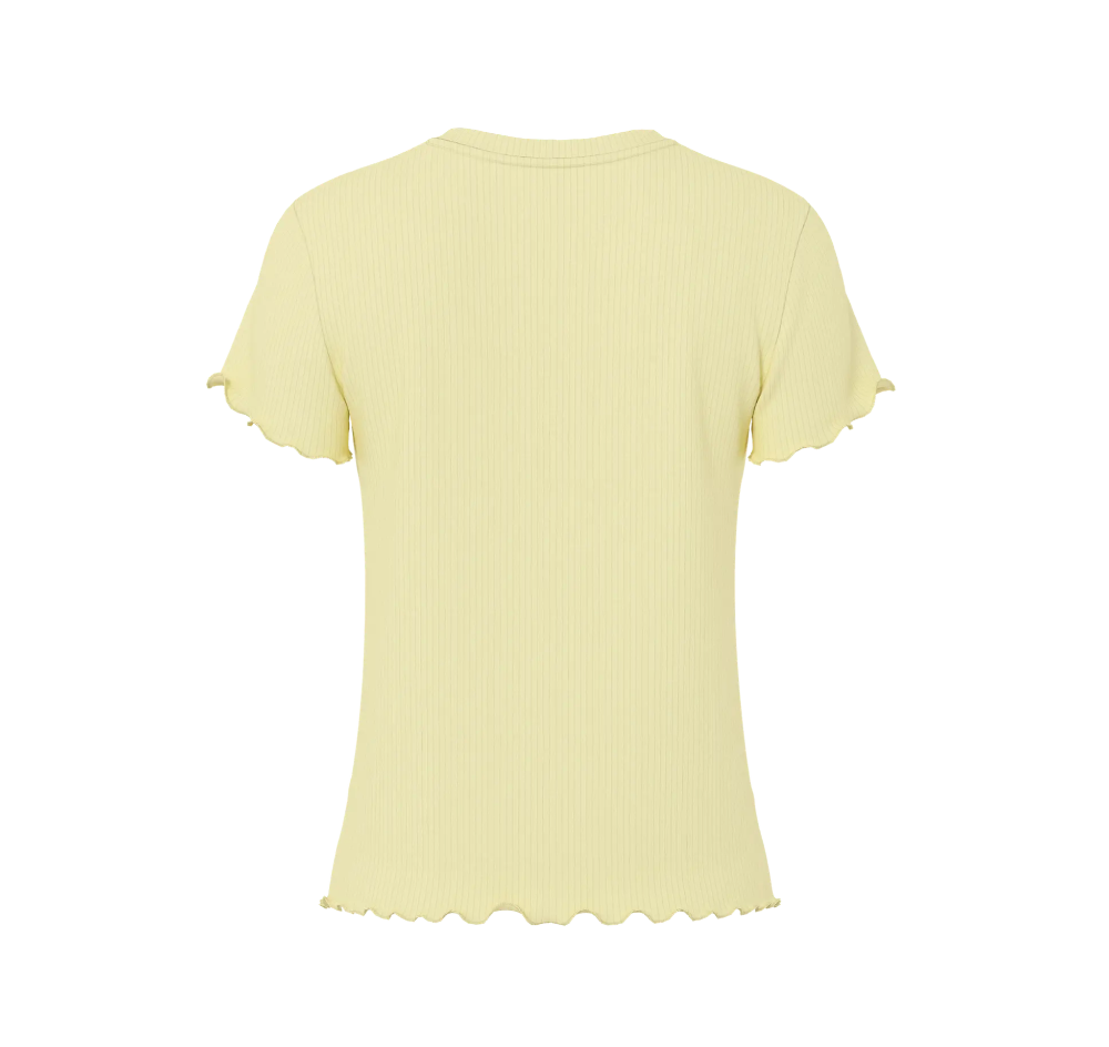 Pieces - Ruffle Tee|3033