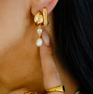 Safah Earrings - 18K PVD Gold Plating|1660