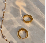 Huggie Hoops - 18K PVD Gold Plating|2867