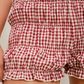 Pretty Garbage - Lloyd Smocked Gingham Shorts|161