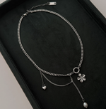 Willow Necklace- Silver|2204