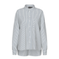 Pieces - Harper Pinstripe Shirt|2542