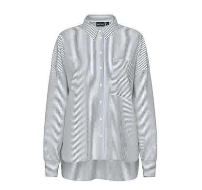 Pieces - Harper Pinstripe Shirt|2542
