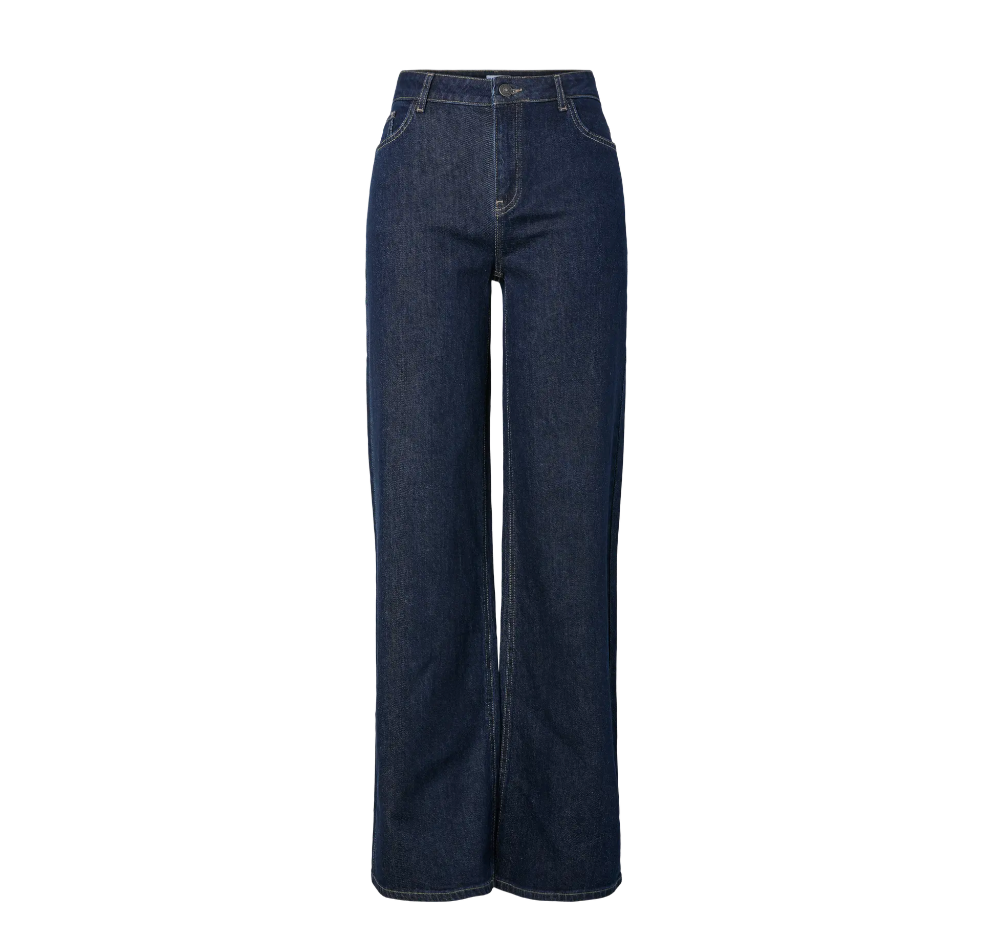 Pieces - Dark Blue Denim Denim|2540