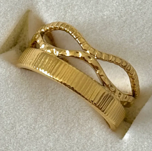 Namaste Jewelry - Jessie Ring 18K PVD gold plating|2088
