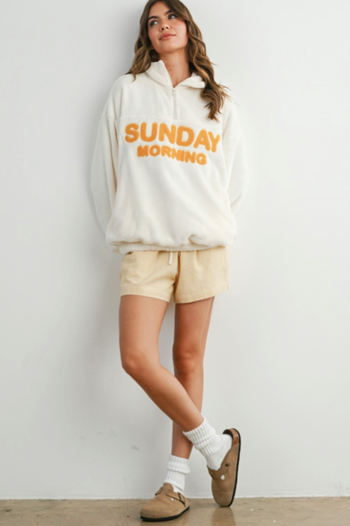 Buttermelon - Casual Striped Drawstring Shorts|181