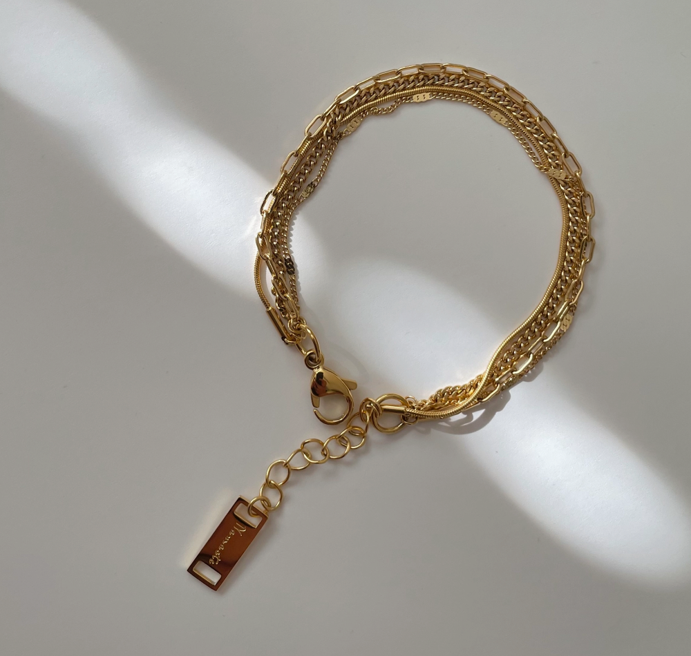 Neptune Bracelet - 18K PVD Gold Plating|1466