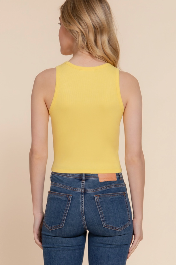 Active Basic - Ribbed Tank Top|447