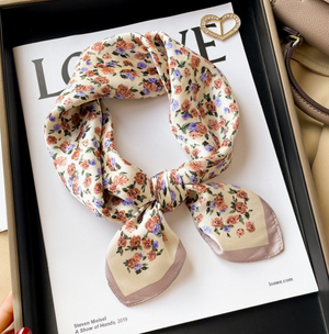 Lady June - Silk Scarf | 100% Mulberry Silk|2049