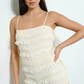 Pretty Garbage - Smocked Romper|148