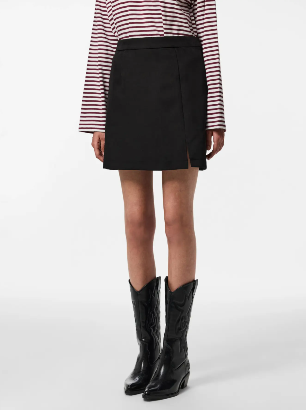 Pieces - Slit Skirt|2999
