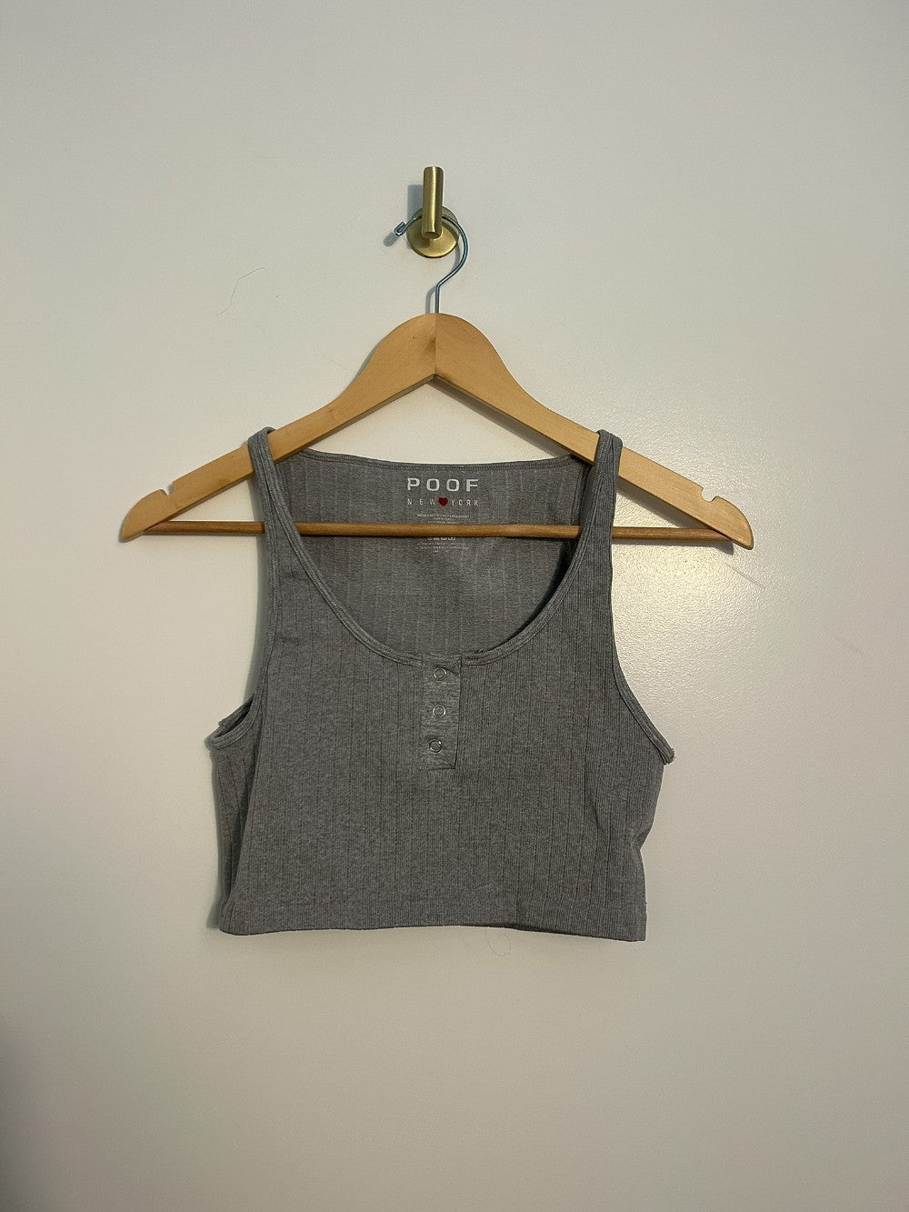 Poof Crop Shirt S/M|1242