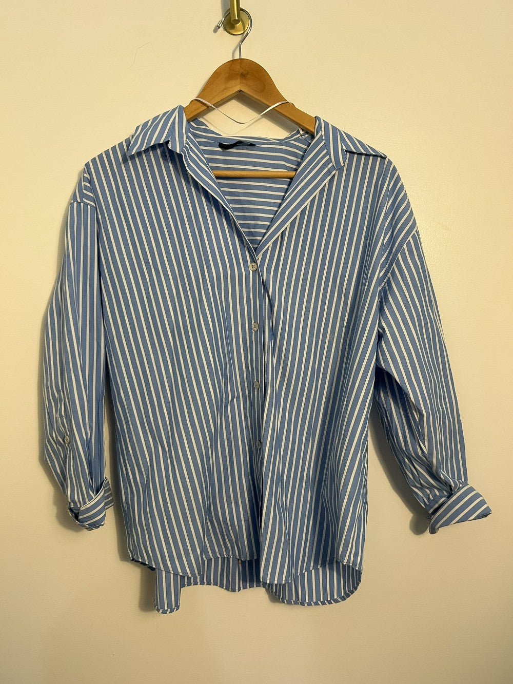 Zara Button Up Shirt - S **Imperfection|1296