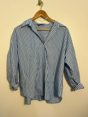 Zara Button Up Shirt - S **Imperfection|1296