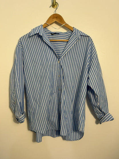 Zara Button Up Shirt - S **Imperfection|1296