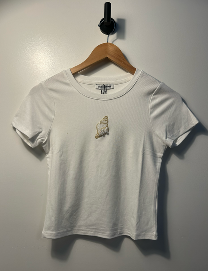 Pretty Garbage Seashell Tee S *Imperfection|3242