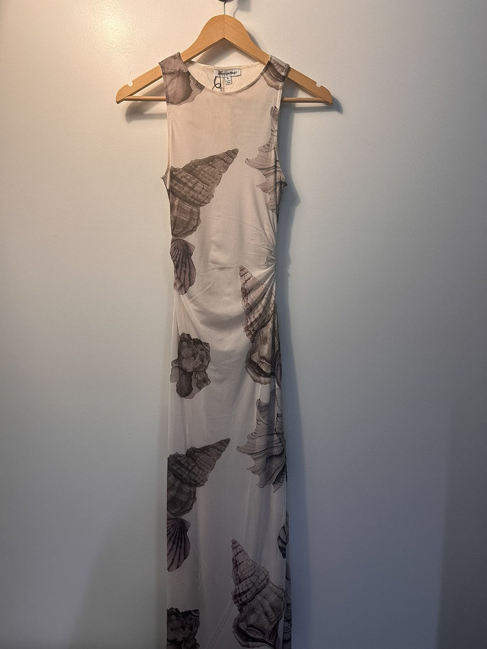 Pretty Garbage - Shell Print Maxi Dress - S *DAMAGED|4892