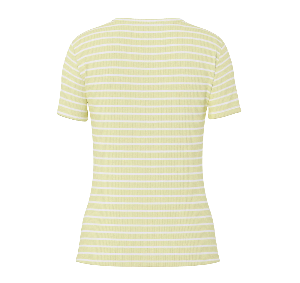 Pieces - Ribbed Tee|3024