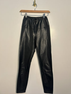 Wilfred Free Faux Leather Leggings XSmall|1164