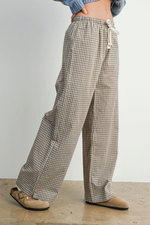 Buttermelon - Loose-Fit Adjustable Tie-Front Pants|215