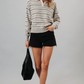 Sunday Edition - Polo Collared Long Sleeve Stripe|64