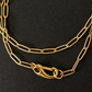 Aera Chain Necklace - 18K PVD Gold Plating|1436