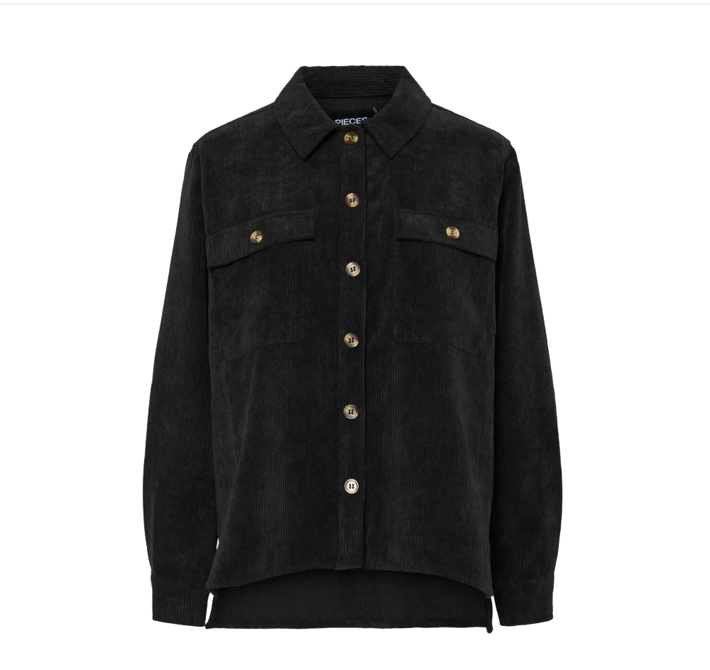 Pieces - Corduroy Button Up|3049