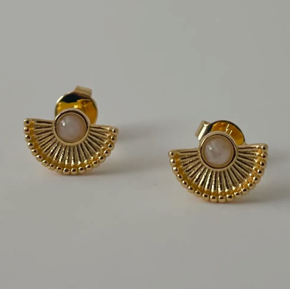 Marigold Studs - 18K PVD Gold Plating|1625