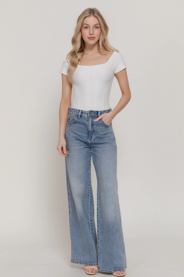 Active Basics - Cap Sleeve Textured Body Suit|298