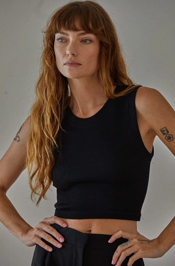 By Together - Ribbed Sleeveless Top|527