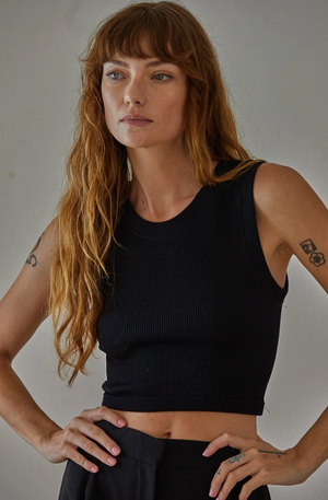 By Together - Ribbed Sleeveless Top|527