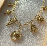 Sweetheart Charm Necklace -18K PVD Gold Plating|2870