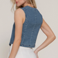 Active Basic - Denim Vest|445