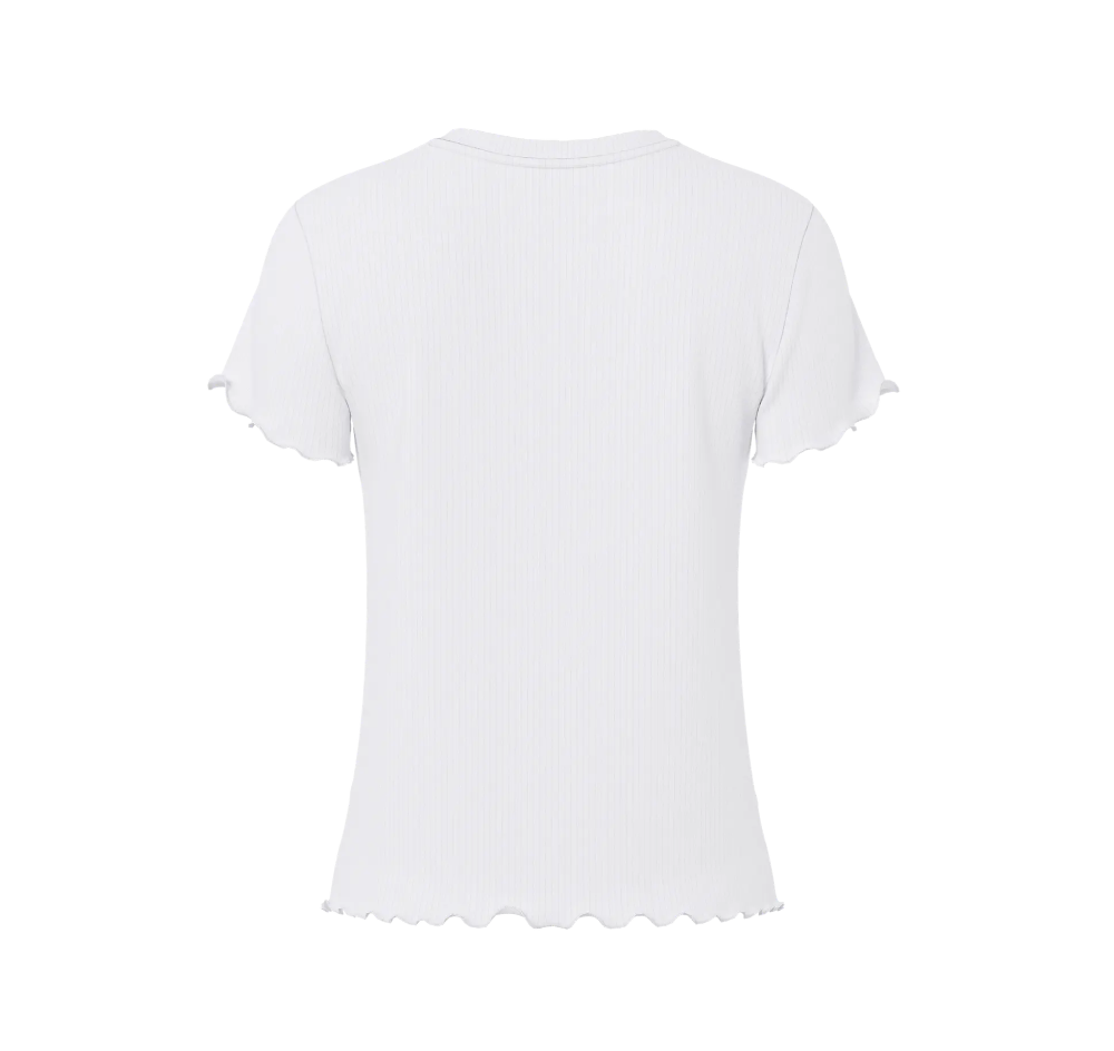 Pieces - Ruffle Tee|3034