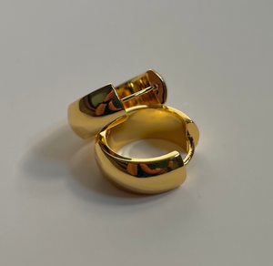 Paris Chunky Hoops 2.0 - 18K PVD Gold Plating|1661