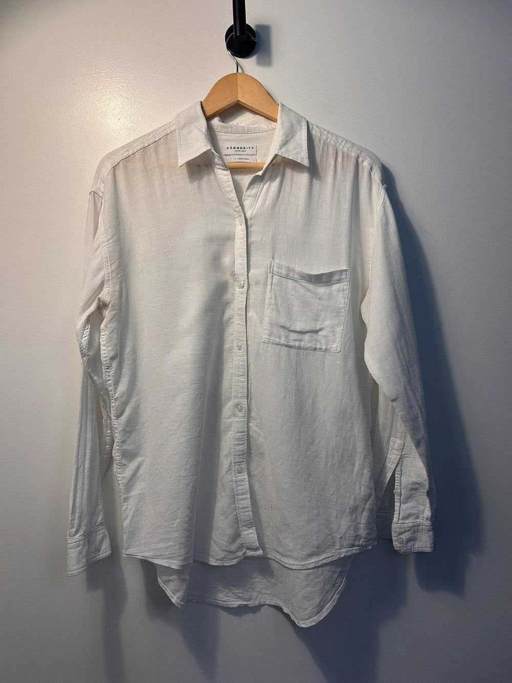 Community Linen Blend Shirt - S|3400
