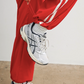 Buttermelon - Striped Drawstring Wide-Leg Cuffed Pants|252