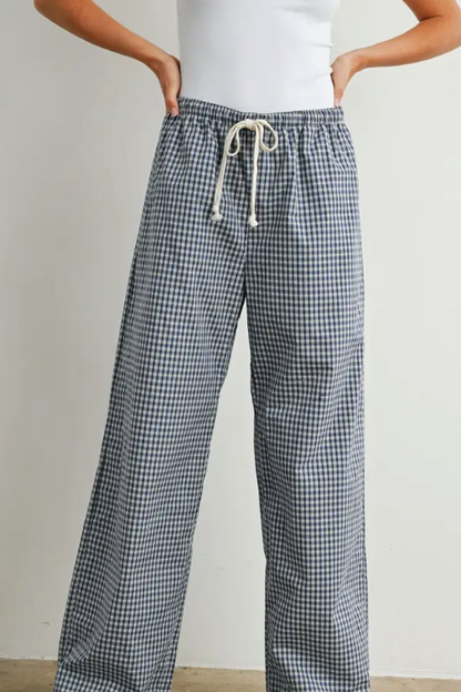 Buttermelon - Loose-Fit Adjustable Tie-Front Pants|220