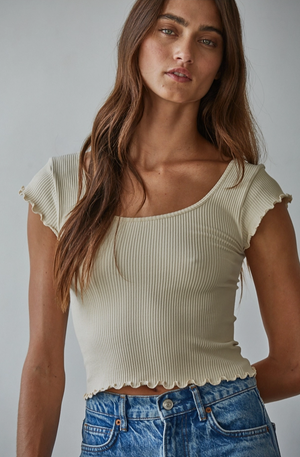 By Together - Ribbed Merrow Top|537