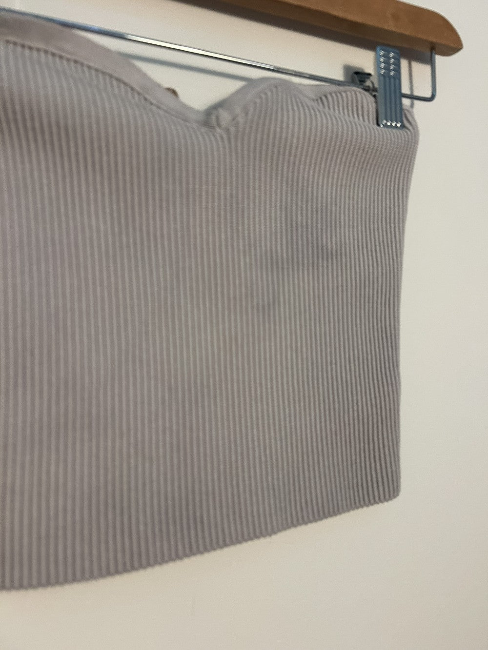 Babaton Ribbed Tube Top XS *Imperfection|840