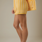 Sunday Edition - High Waist Stripe Crochet Short|40