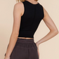 Active Basic - Corset Like Seamless Rib Tank Top|332