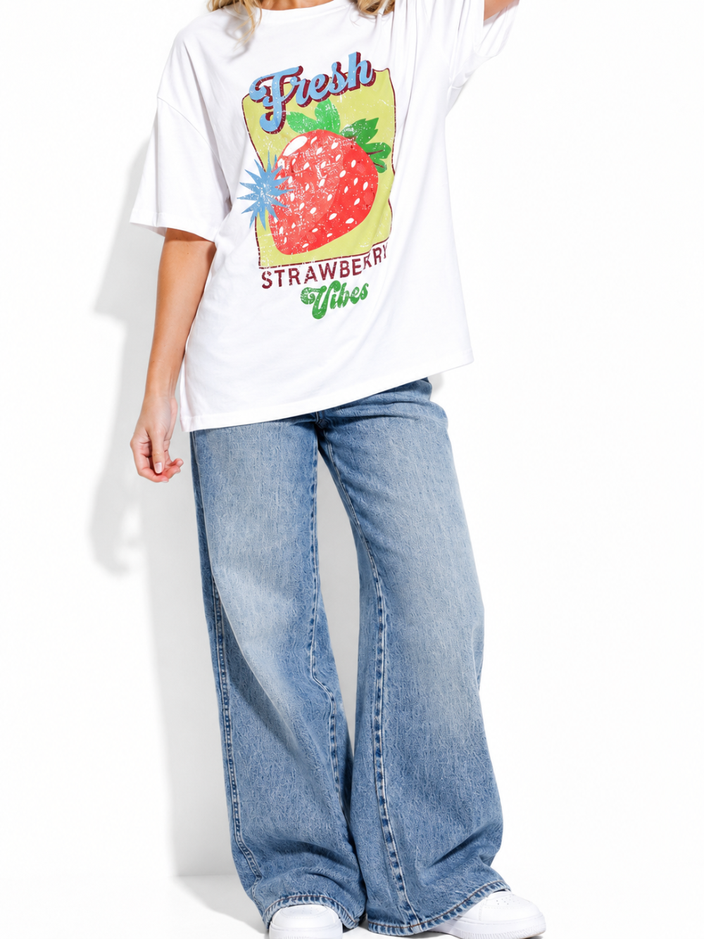 Active Basic - Short Sleeve Strawberry Tee|1515