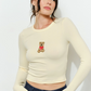 Pretty Garbage - Mason Bear Beaded Top|144
