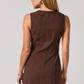 Le Lis - Keyhole Tie Mini Dress|5092
