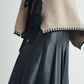 Buttermelon - Mock Neck Sleeveless Sweater|228